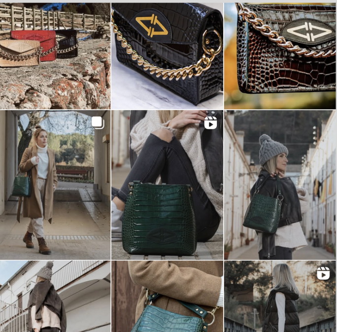 Contenido de bolsos y bandoleras de piel artesanal para This is Viking