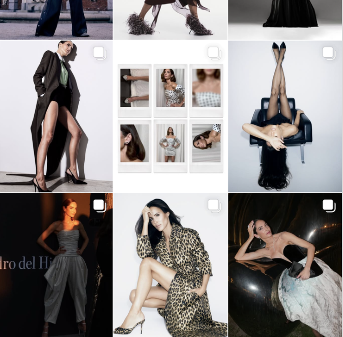 Contenido editorial de moda para Nirave